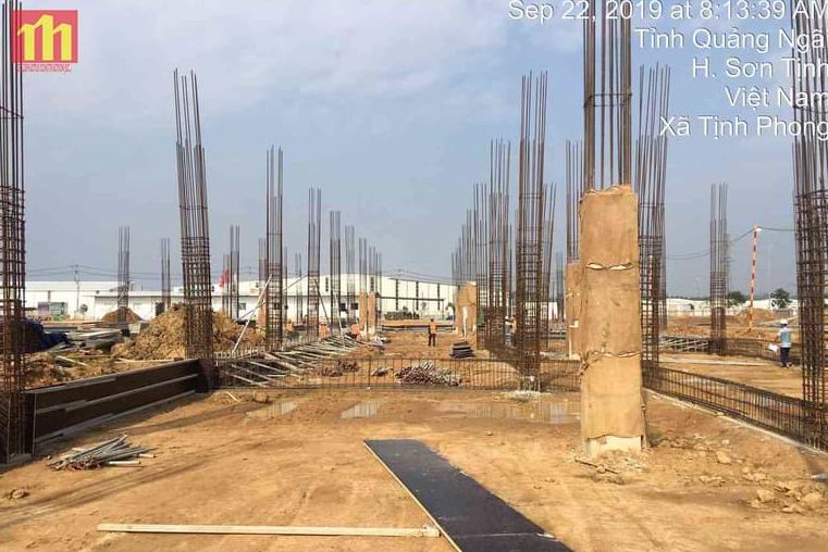 Update Construction Progress Of Mahang Project – Dung Quat On Sep 22, 2019
