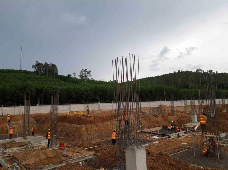 Update Construction Progress Of Mahang Project – Dung Quat On September 13, 2019