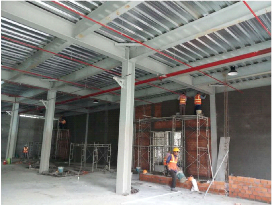 Update Construction Progress Of Xindadong Textiles – Dung Quat On Dec 31, 2019