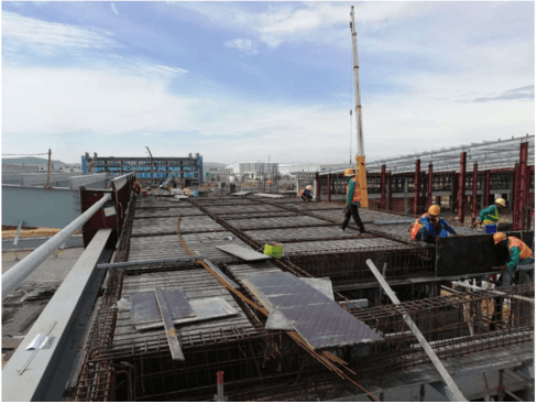 Update Construction Progress Of Xindadong Textiles – Dung Quat On Sep 06, 2019