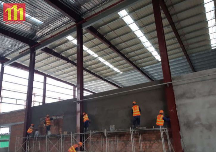 Update Construction Progress Of Xindadong Textiles – Dung Quat On Nov 07, 2019