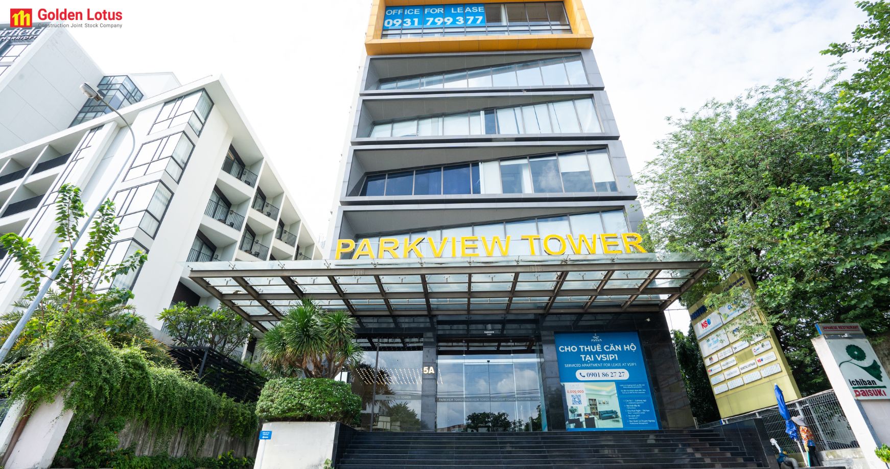 CÔNG TRÌNH CAO ỐC VĂN PHÒNG PARKVIEW TOWER