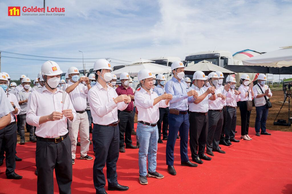 Golden Lotus khởi công dự án Vina Partners Investment tại KCN Dầu Giây