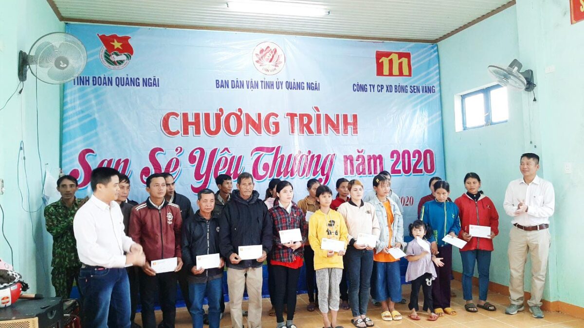 Golden Lotus volunteer journey to share love with people in Central Vietnam