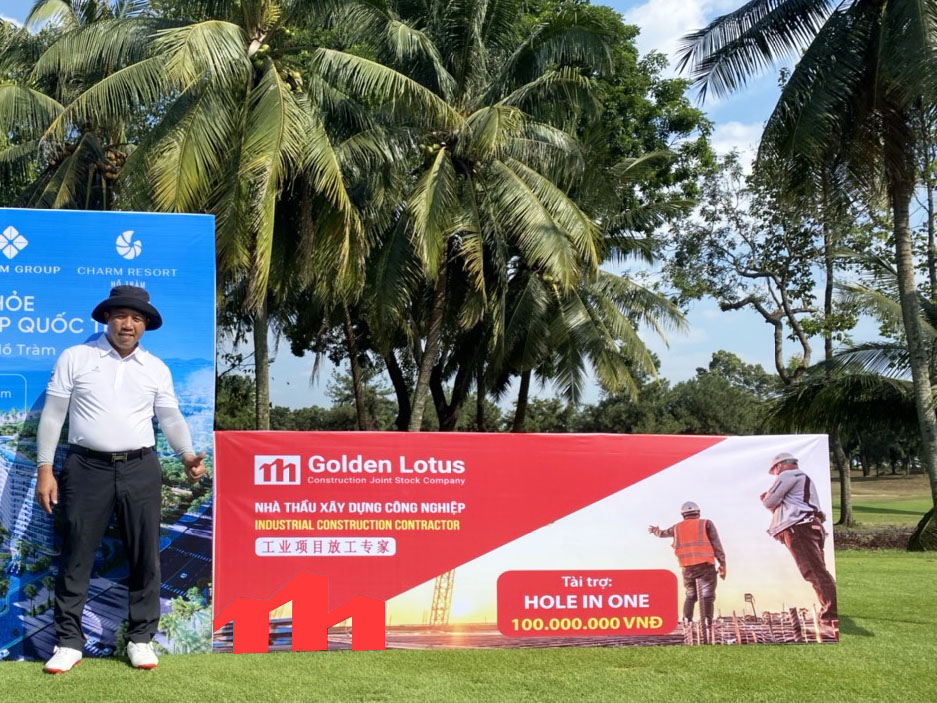 Golden Lotus đồng hành cùng giải Golf Thủ Đức Open lần 1 chung tay vì người nghèo