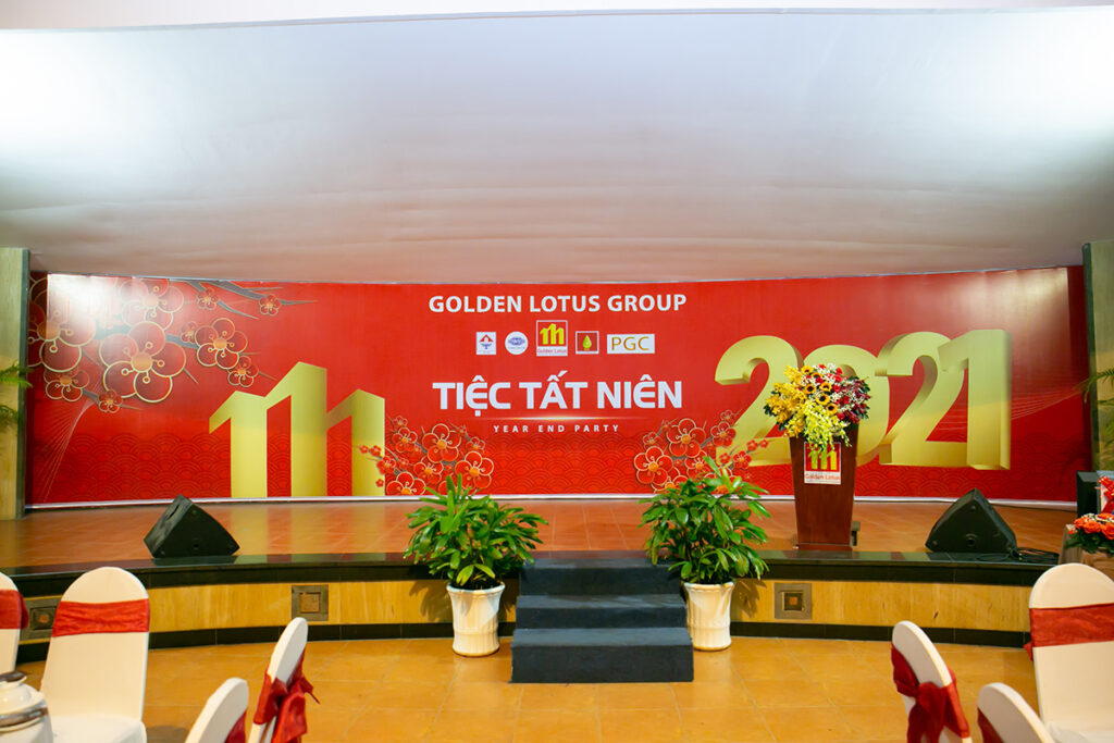Tiệc tất niên 2021 của Golden Lotus Group