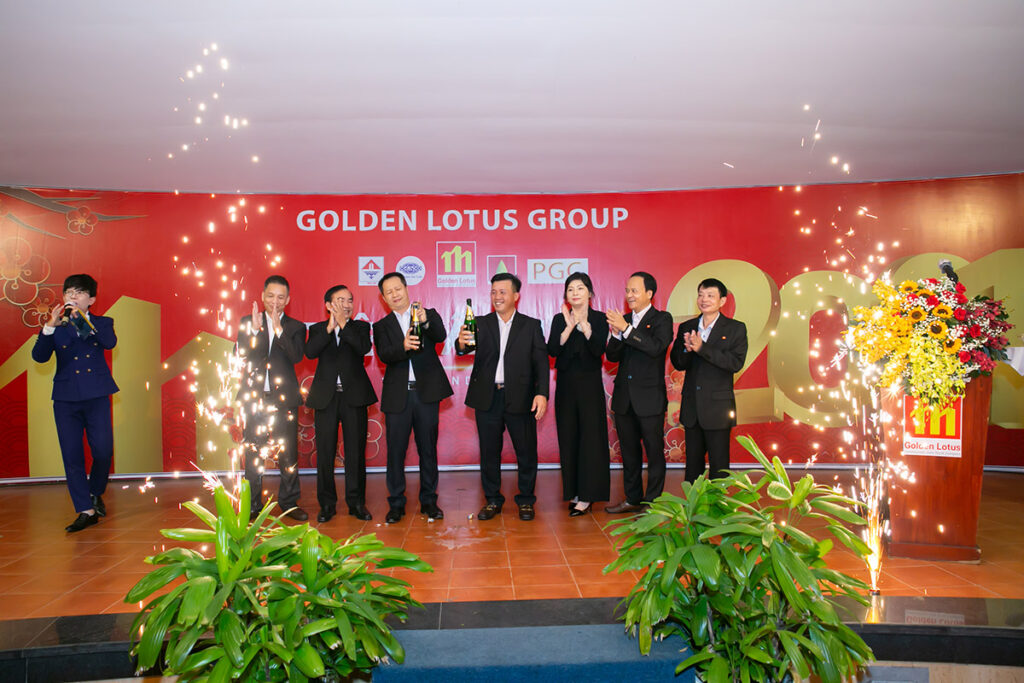 Tiệc tất niên 2021 của Golden Lotus Group