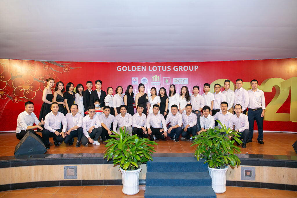 Tiệc tất niên 2021 của Golden Lotus Group