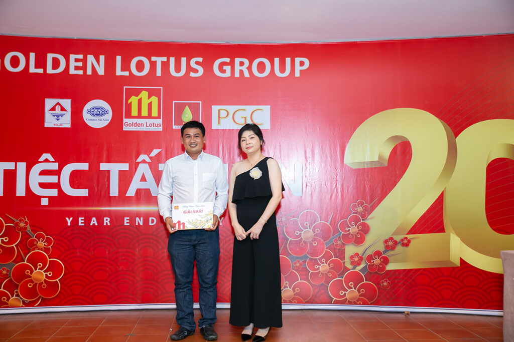 Tiệc tất niên 2021 của Golden Lotus Group