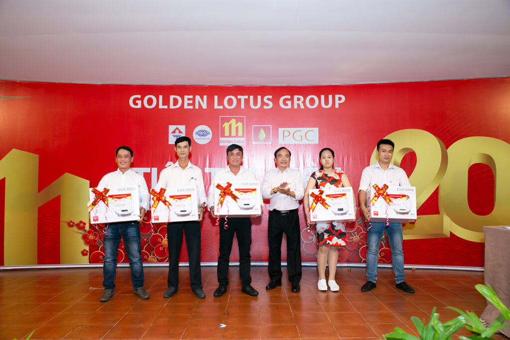 Tiệc tất niên 2021 của Golden Lotus Group