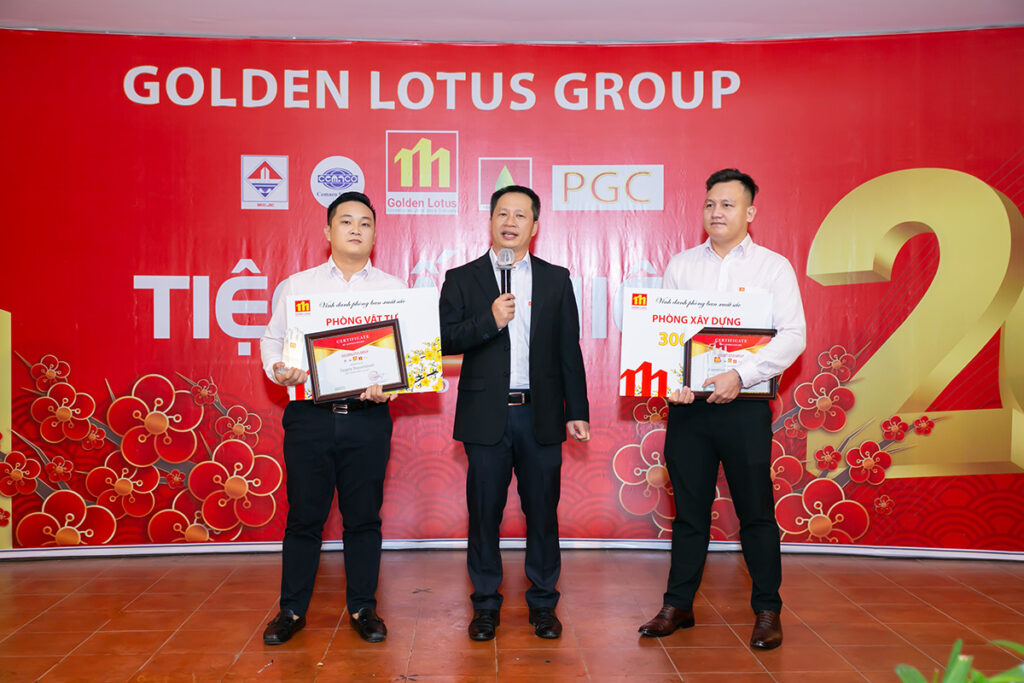 Tiệc tất niên 2021 của Golden Lotus Group