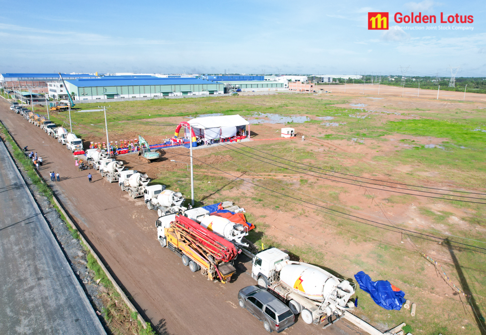 Dự án SLP Park Xuyên Á - Giai đoạn 2 khởi công do Golden Lotus Construction làm tổng thầu