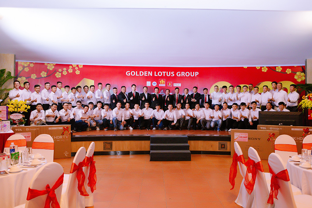 Tiệc tất niên Golden Lotus Group: Đoàn kết - phát triển - Nâng tầm tri thức
