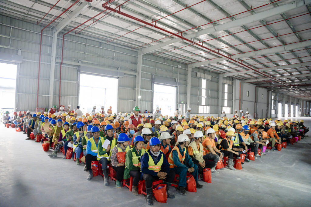Dự án BW – Bàu Bàng 06.02 đạt 1.000.000 giờ lao động an toàn