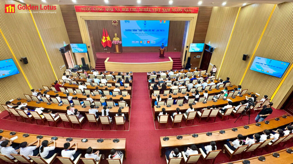 Golden Lotus Group đồng hành cùng Quỹ học bổng Thắp sáng Ước mơ tại Quảng Ngãi