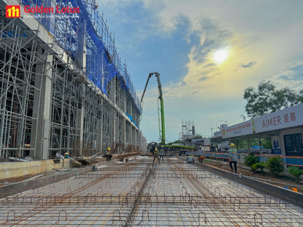 Vượt nắng, thắng mưa – Thâu đêm vì chất lượng tại Dự án Nhà máy Aimer Việt Nam