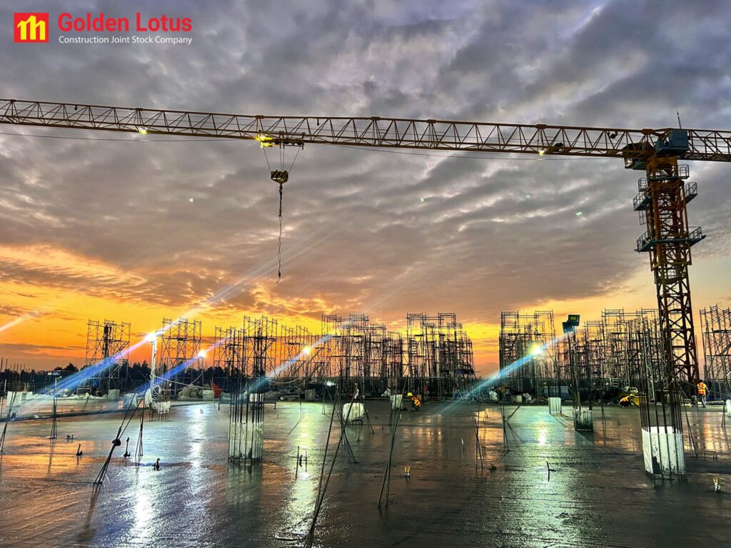 Vượt nắng, thắng mưa – Thâu đêm vì chất lượng tại Dự án Nhà máy Aimer Việt Nam