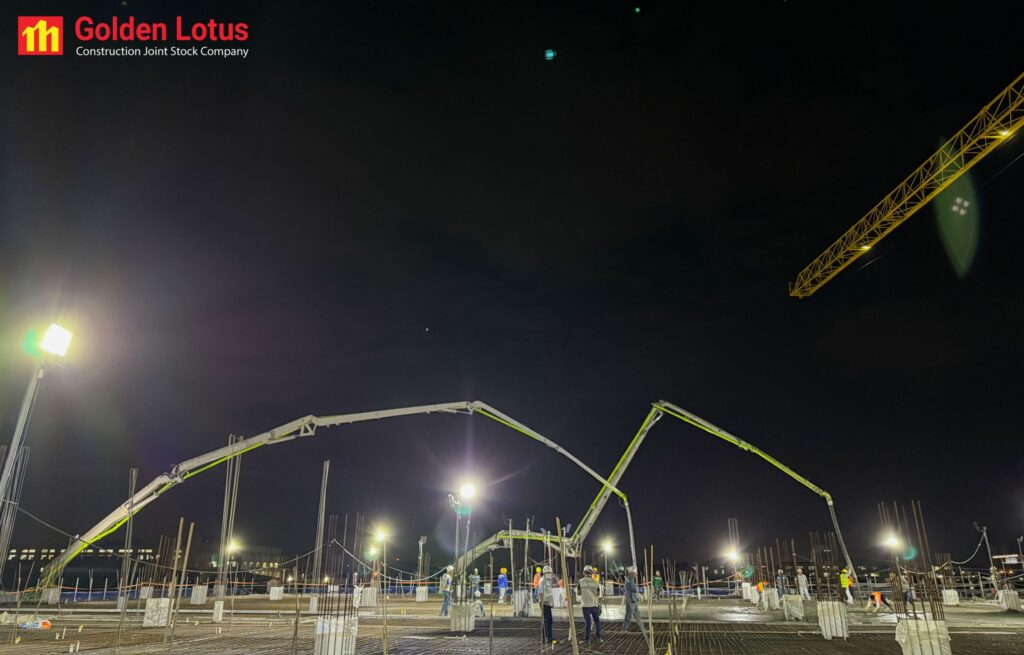 Vượt nắng, thắng mưa – Thâu đêm vì chất lượng tại Dự án Nhà máy Aimer Việt Nam