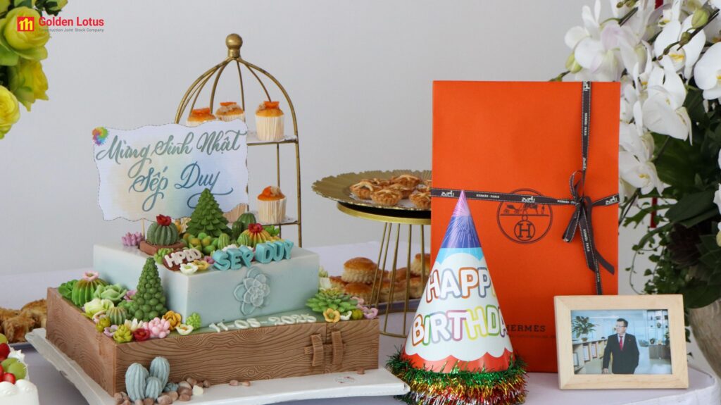 Golden Lotus Construction - Gửi trọn yêu thương trong tiệc sinh nhật Chủ tịch Đỗ Thành Duy