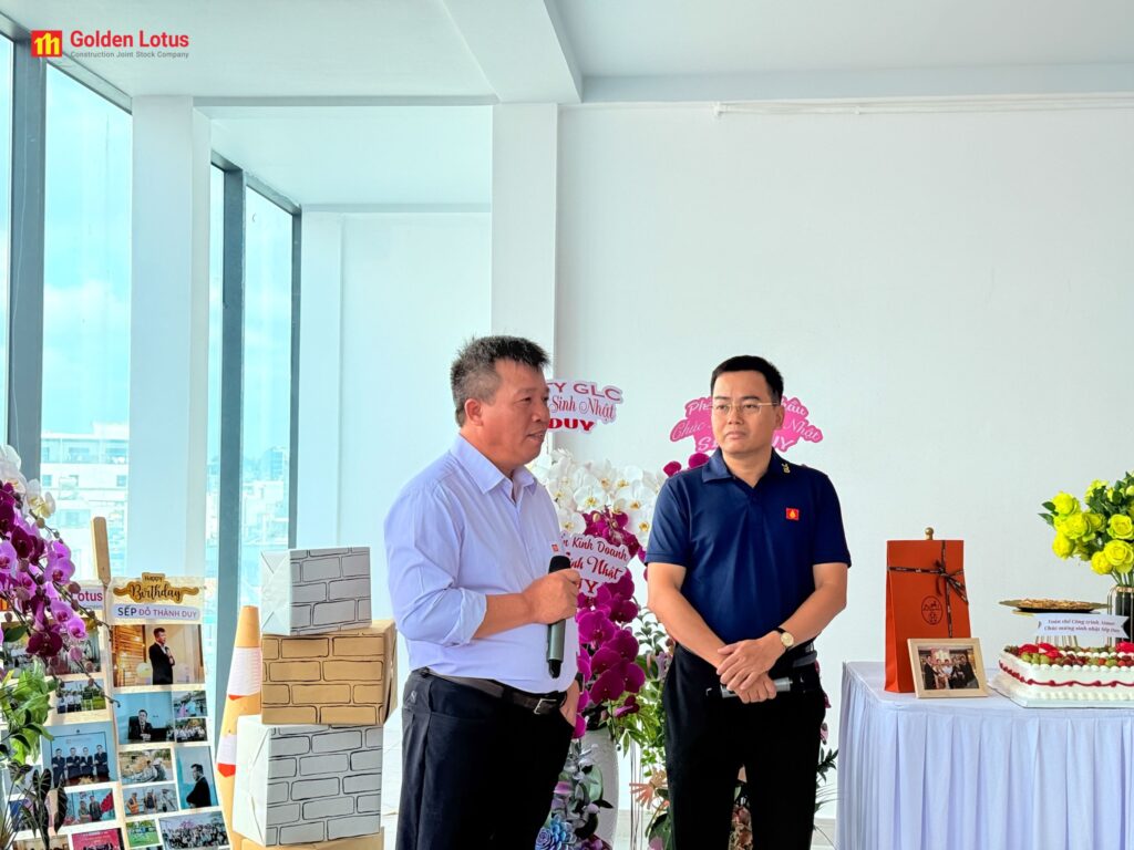 Golden Lotus Construction - Gửi trọn yêu thương trong tiệc sinh nhật Chủ tịch Đỗ Thành Duy