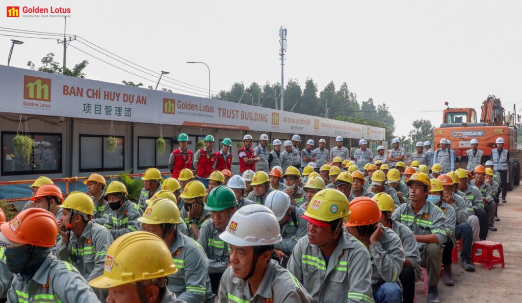 AN TOÀN – GIÁ TRỊ CỐT LÕI TRONG MỌI CÔNG TRÌNH GOLDEN LOTUS CONSTRUCTION