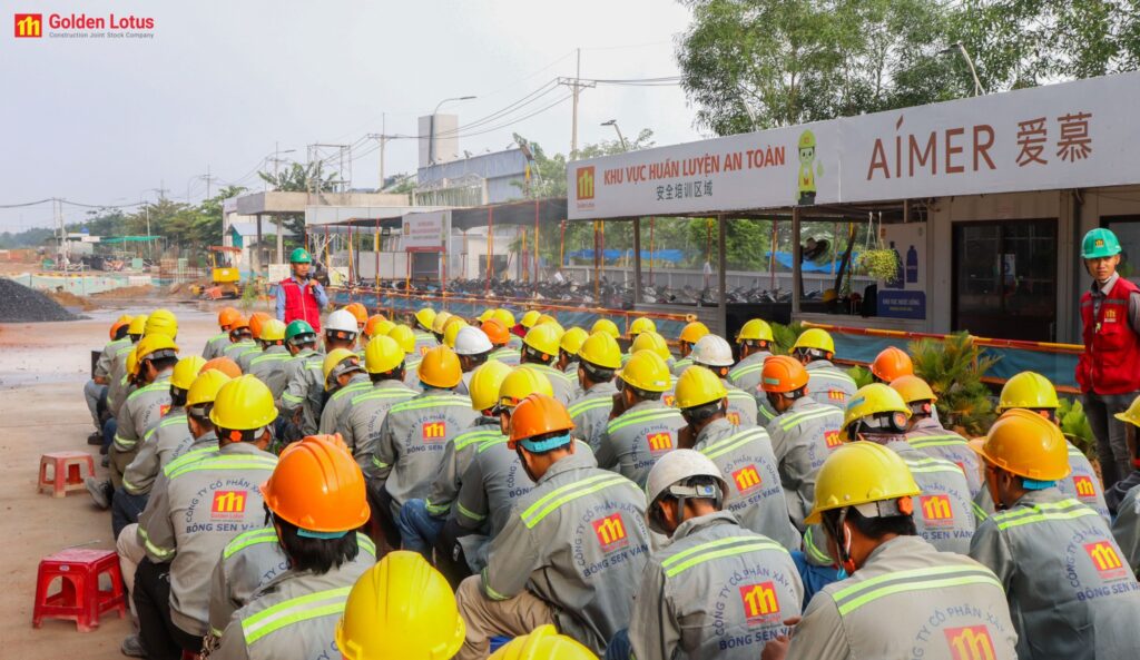 AN TOÀN – GIÁ TRỊ CỐT LÕI TRONG MỌI CÔNG TRÌNH GOLDEN LOTUS CONSTRUCTION