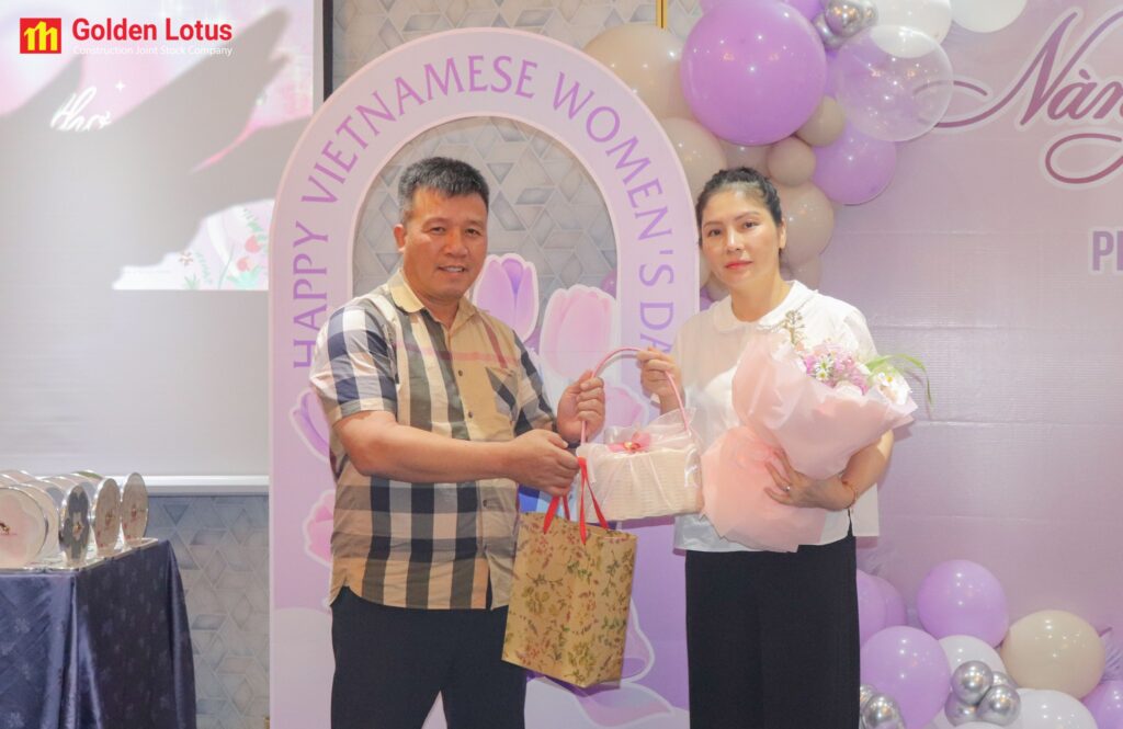 NÀNG THƠ BÔNG SEN VÀNG – RẠNG RỠ NGÀY 20/10 TẠI GOLDEN LOTUS CONSTRUCTION