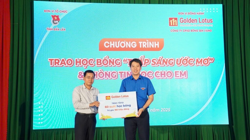 Golden Lotus Construction Kỷ Niệm 16 Năm Thành Lập Bằng Hành Trình Sẻ Chia - Chắp Cánh Tương Lai Cho Học Sinh Vùng Cao
