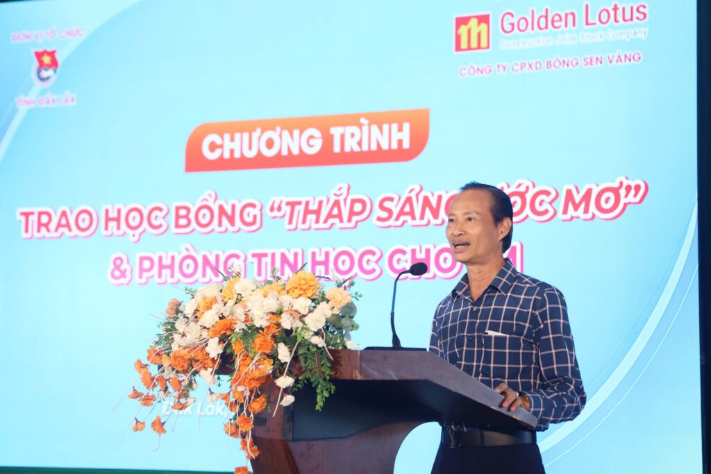 Golden Lotus Construction Kỷ Niệm 16 Năm Thành Lập Bằng Hành Trình Sẻ Chia - Chắp Cánh Tương Lai Cho Học Sinh Vùng Cao