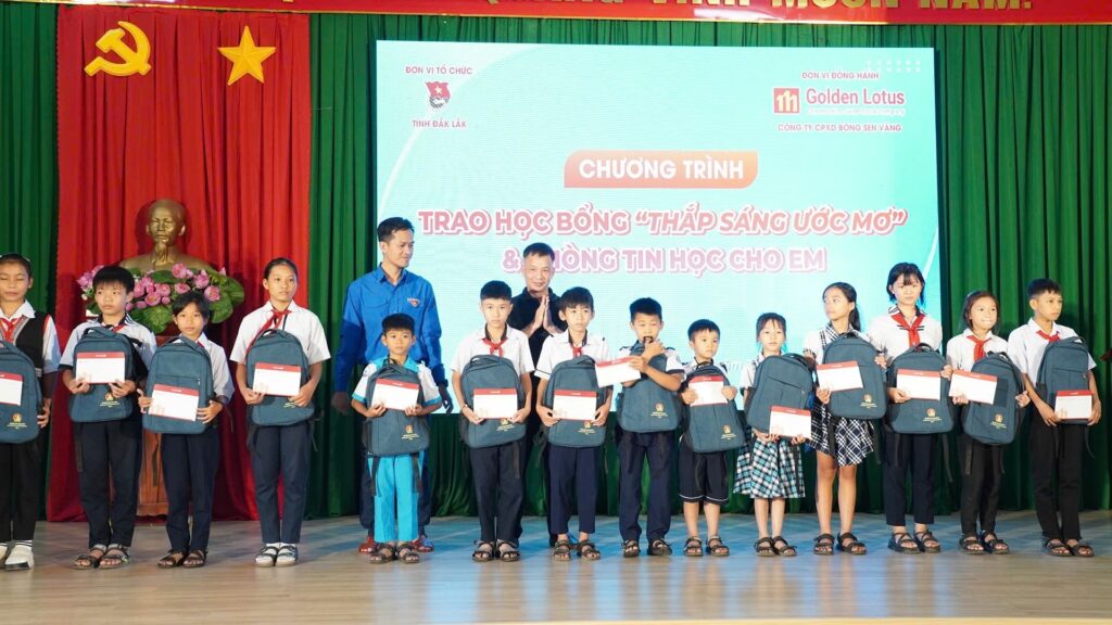 Golden Lotus Construction Kỷ Niệm 16 Năm Thành Lập Bằng Hành Trình Sẻ Chia - Chắp Cánh Tương Lai Cho Học Sinh Vùng Cao