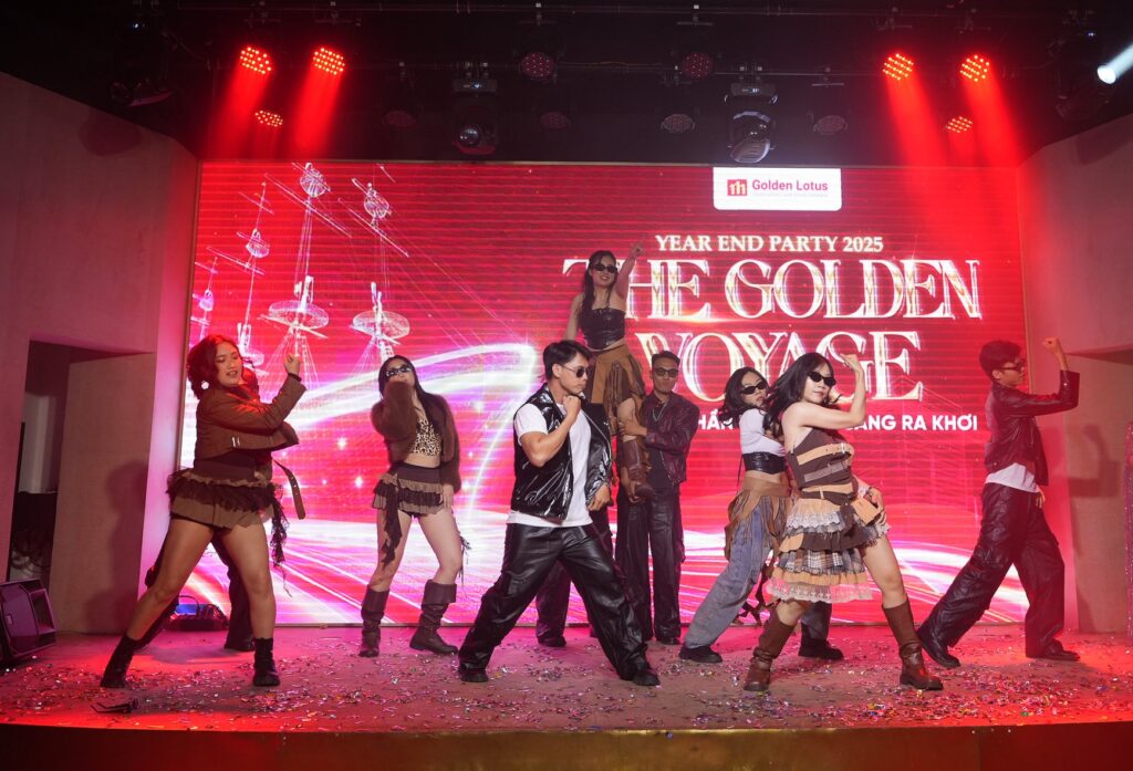 Golden Lotus Construction khép lại năm 2025 với Year End Party “Hải trình thần tốc, vững vàng ra khơi”