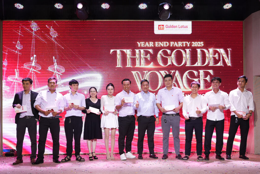 Golden Lotus Construction khép lại năm 2025 với Year End Party “Hải trình thần tốc, vững vàng ra khơi”
