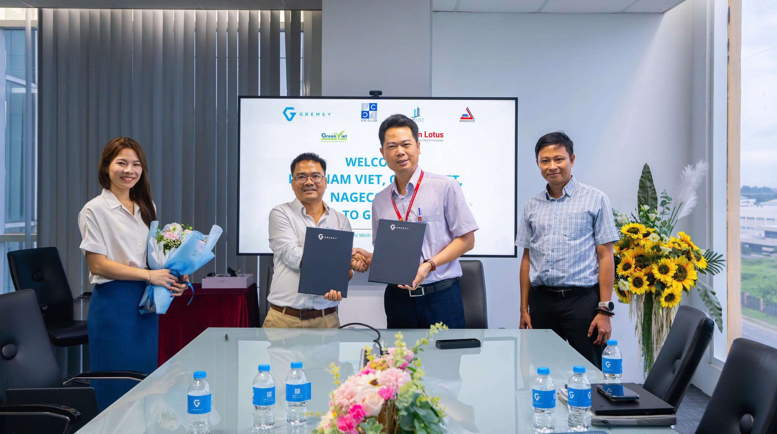 Golden Lotus Construction khởi đầu hợp tác cùng GREMSY tại dự án nhà máy công nghệ cao