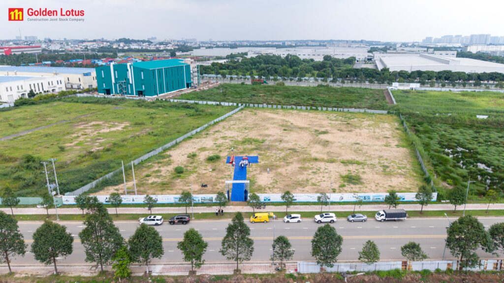 GOLDEN LOTUS CONSTRUCTION KHỞI ĐẦU HỢP TÁC CÙNG GREMSY TẠI DỰ ÁN NHÀ MÁY CÔNG NGHỆ CAO