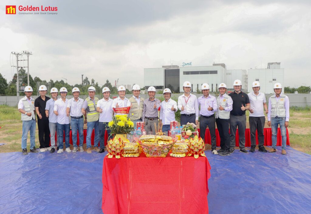GOLDEN LOTUS CONSTRUCTION KHỞI ĐẦU HỢP TÁC CÙNG GREMSY TẠI DỰ ÁN NHÀ MÁY CÔNG NGHỆ CAO
