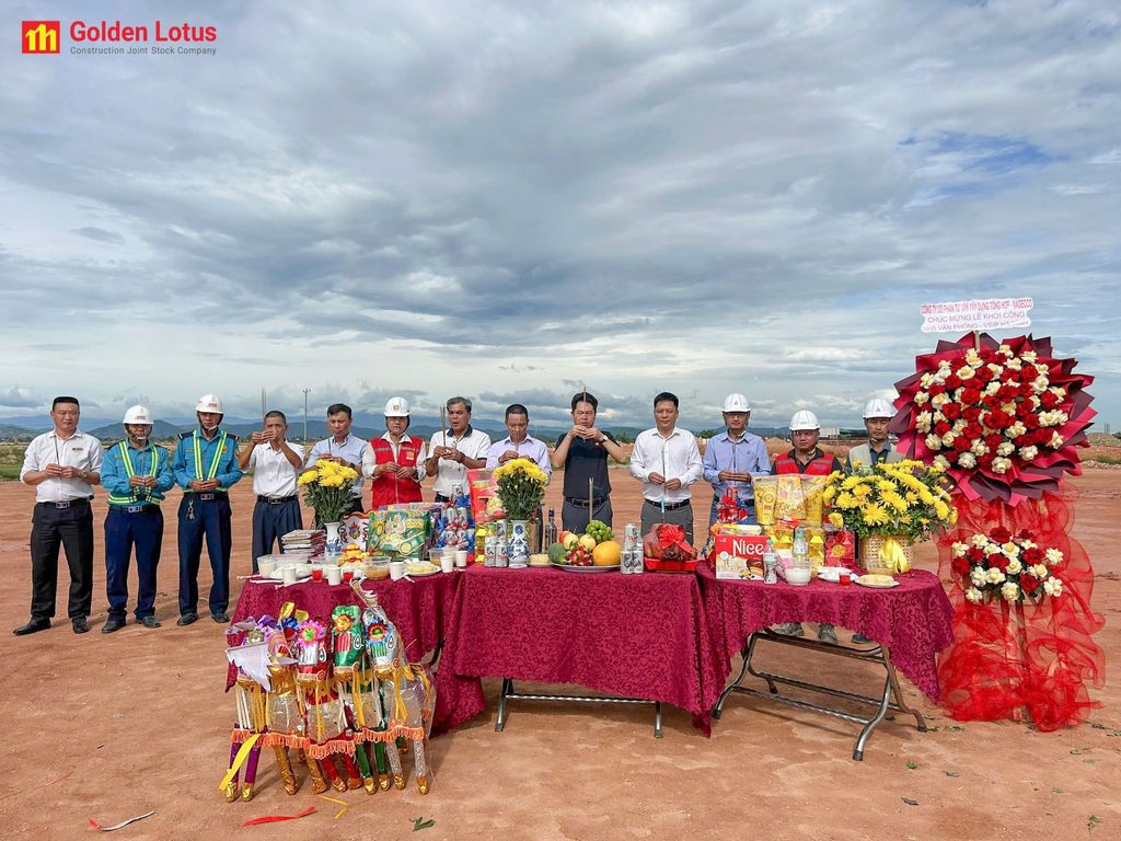 GOLDEN LOTUS CONSTRUCTION TIẾP TỤC ĐỒNG HÀNH CÙNG VSIP TẠI DỰ ÁN NHÀ VĂN PHÒNG VSIP HÀ TĨNH