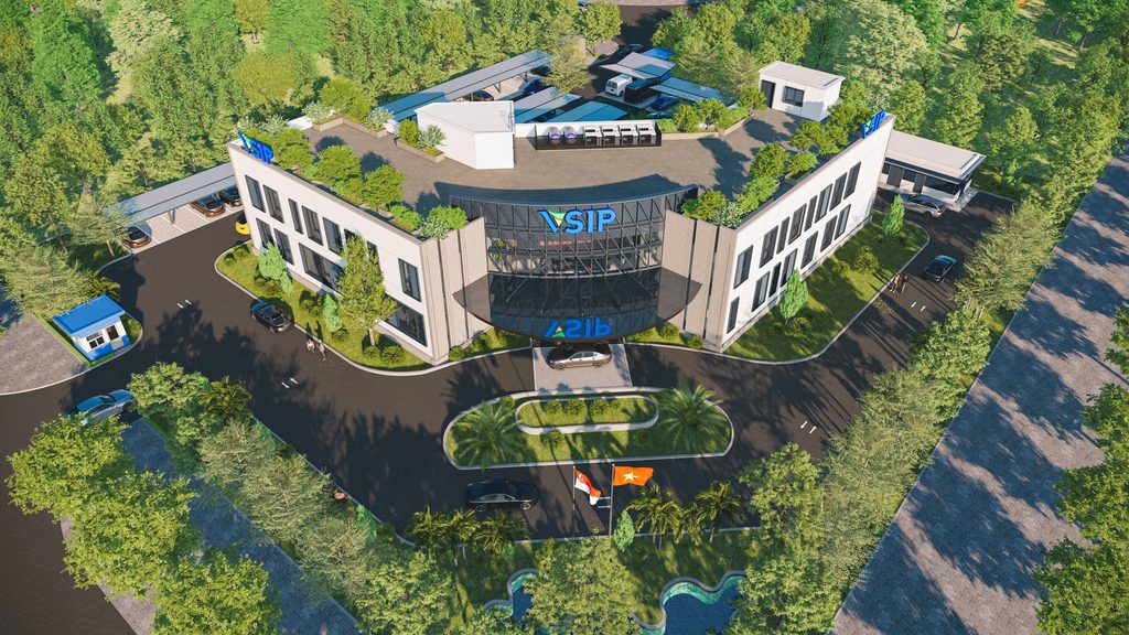 GOLDEN LOTUS CONSTRUCTION TIẾP TỤC ĐỒNG HÀNH CÙNG VSIP TẠI DỰ ÁN NHÀ VĂN PHÒNG VSIP HÀ TĨNH