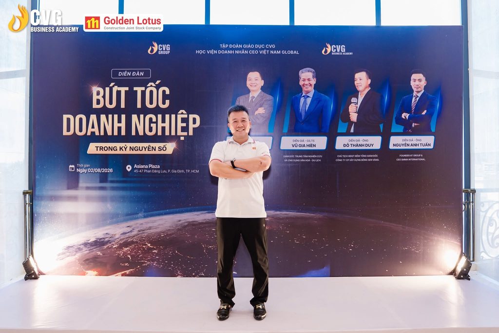 GOLDEN LOTUS CONSTRUCTION TẠI DIỄN ĐÀN "BỨT TỐC DOANH NGHIỆP TRONG KỶ NGUYÊN SỐ"