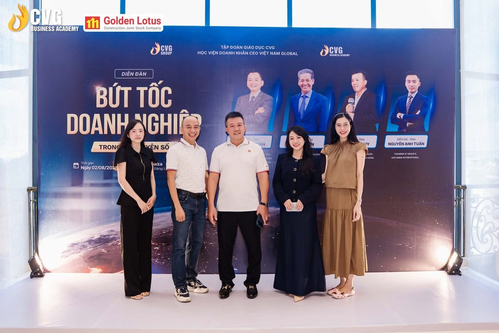 GOLDEN LOTUS CONSTRUCTION TẠI DIỄN ĐÀN "BỨT TỐC DOANH NGHIỆP TRONG KỶ NGUYÊN SỐ"