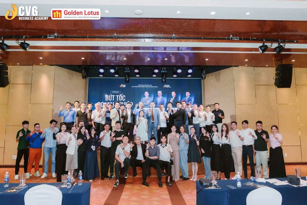 GOLDEN LOTUS CONSTRUCTION TẠI DIỄN ĐÀN "BỨT TỐC DOANH NGHIỆP TRONG KỶ NGUYÊN SỐ"