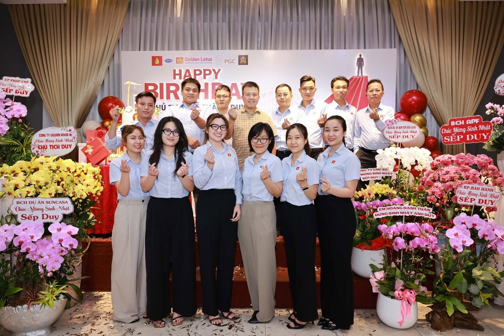 NHỮNG KHOẢNH KHẮC ĐÁNG NHỚ TRONG TIỆC SINH NHẬT CHỦ TỊCH HĐQT ĐỖ THÀNH DUY