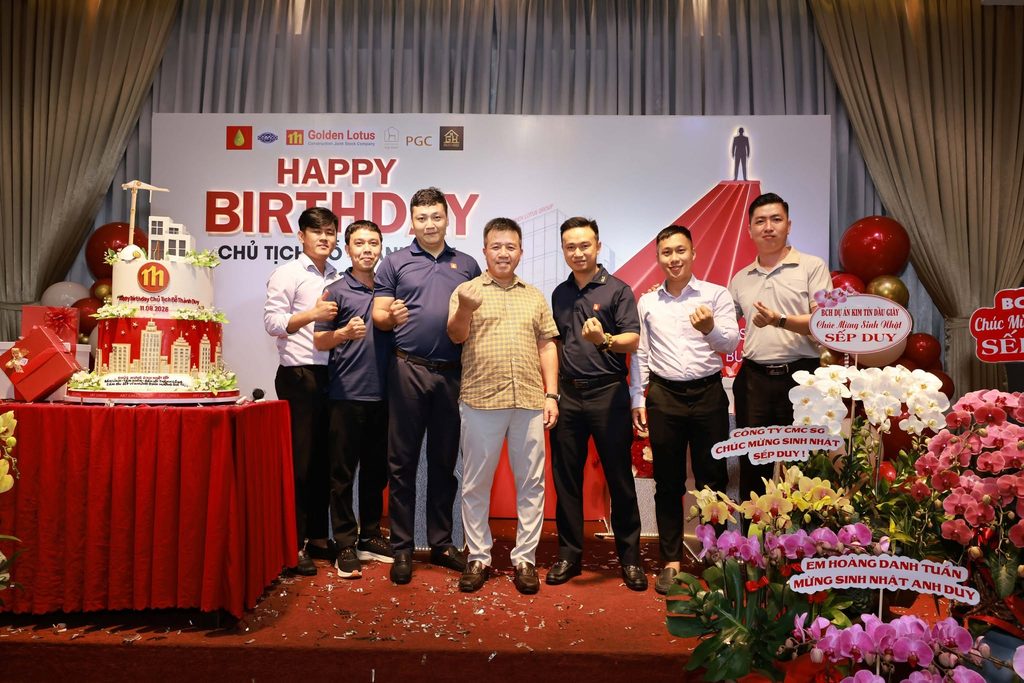 NHỮNG KHOẢNH KHẮC ĐÁNG NHỚ TRONG TIỆC SINH NHẬT CHỦ TỊCH HĐQT ĐỖ THÀNH DUY