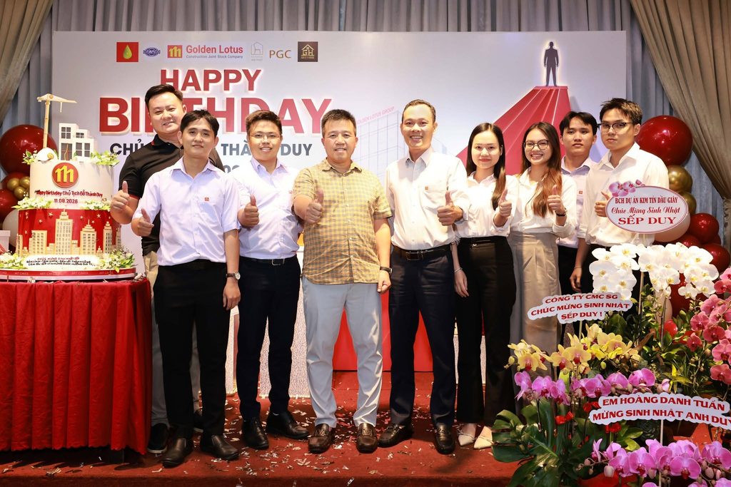 NHỮNG KHOẢNH KHẮC ĐÁNG NHỚ TRONG TIỆC SINH NHẬT CHỦ TỊCH HĐQT ĐỖ THÀNH DUY