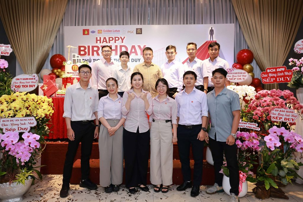 NHỮNG KHOẢNH KHẮC ĐÁNG NHỚ TRONG TIỆC SINH NHẬT CHỦ TỊCH HĐQT ĐỖ THÀNH DUY
