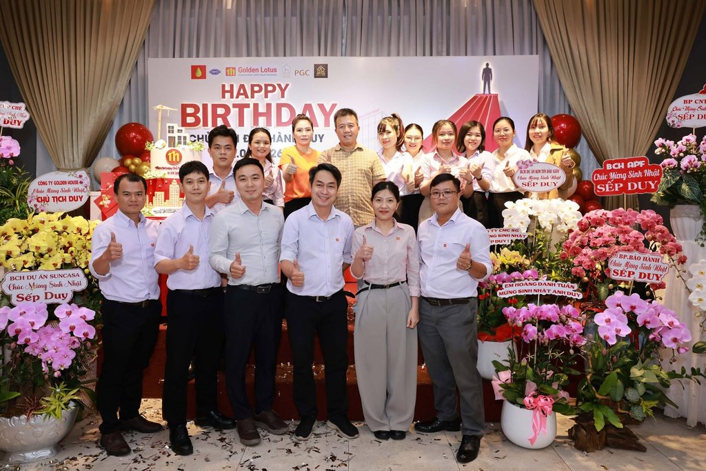 NHỮNG KHOẢNH KHẮC ĐÁNG NHỚ TRONG TIỆC SINH NHẬT CHỦ TỊCH HĐQT ĐỖ THÀNH DUY