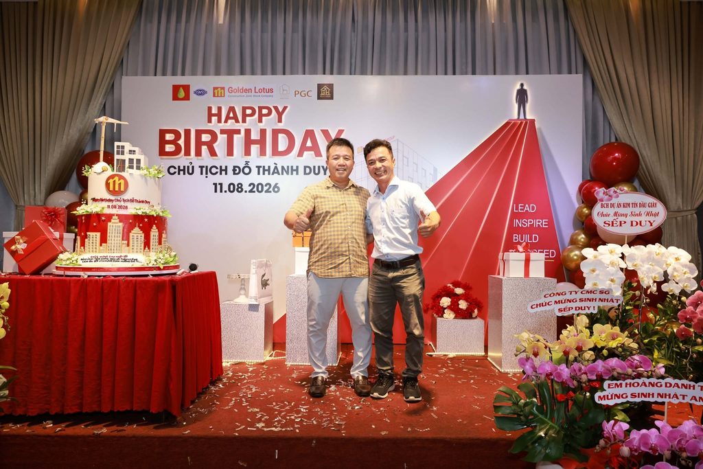 NHỮNG KHOẢNH KHẮC ĐÁNG NHỚ TRONG TIỆC SINH NHẬT CHỦ TỊCH HĐQT ĐỖ THÀNH DUY