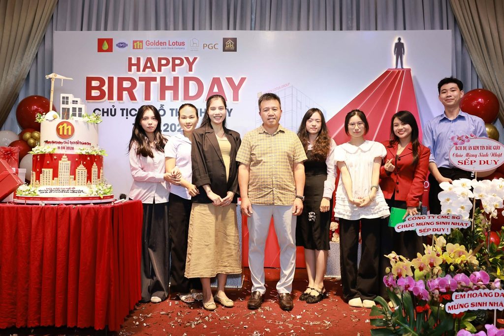 NHỮNG KHOẢNH KHẮC ĐÁNG NHỚ TRONG TIỆC SINH NHẬT CHỦ TỊCH HĐQT ĐỖ THÀNH DUY