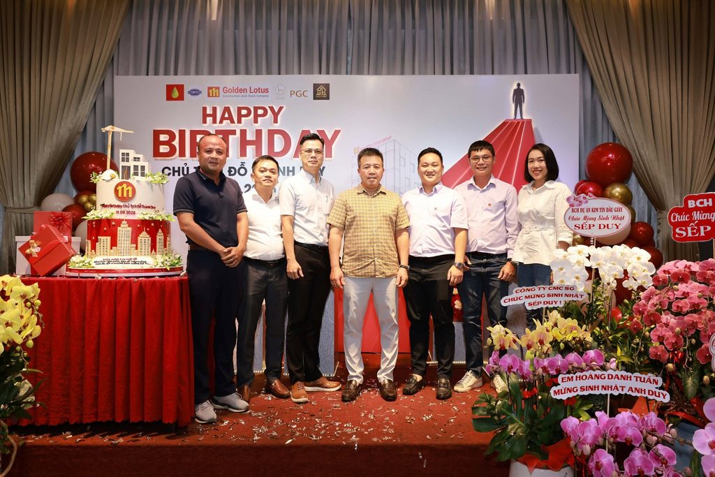 NHỮNG KHOẢNH KHẮC ĐÁNG NHỚ TRONG TIỆC SINH NHẬT CHỦ TỊCH HĐQT ĐỖ THÀNH DUY