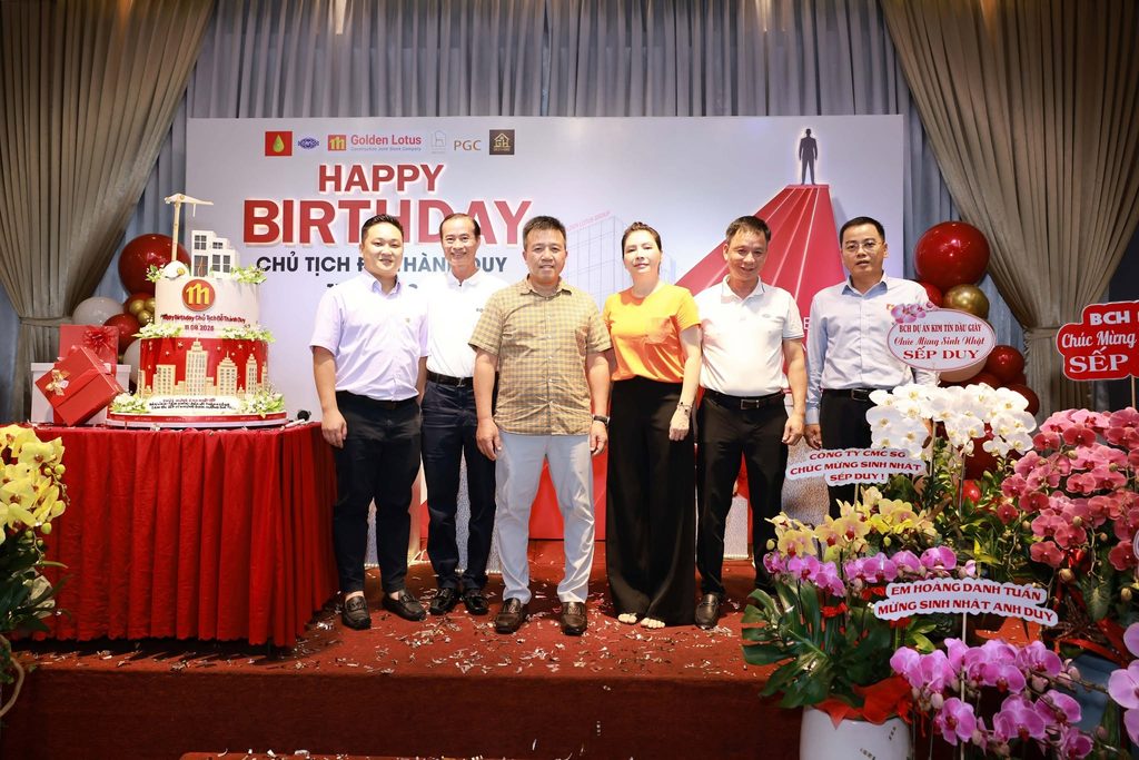 NHỮNG KHOẢNH KHẮC ĐÁNG NHỚ TRONG TIỆC SINH NHẬT CHỦ TỊCH HĐQT ĐỖ THÀNH DUY